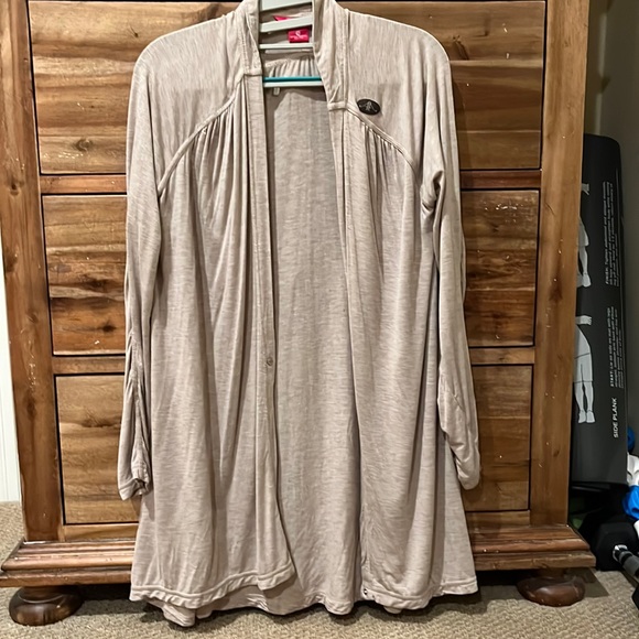 Tan lightweight cardigan - Picture 1 of 1